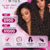 Headband wig